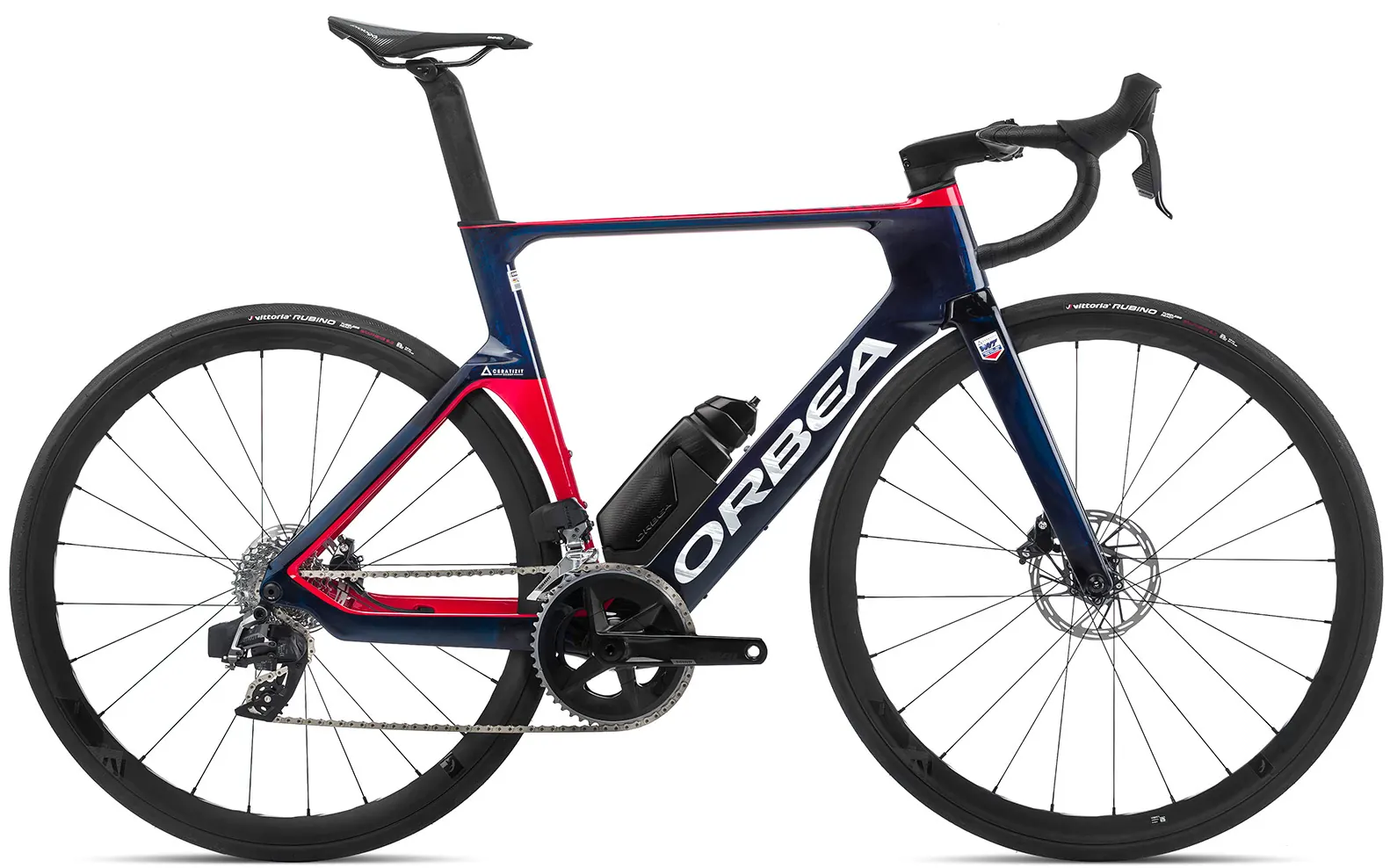 Orbea Orca Aero M31eLTD PWR 2023 racefiets Carbon donkerblauw 57cm