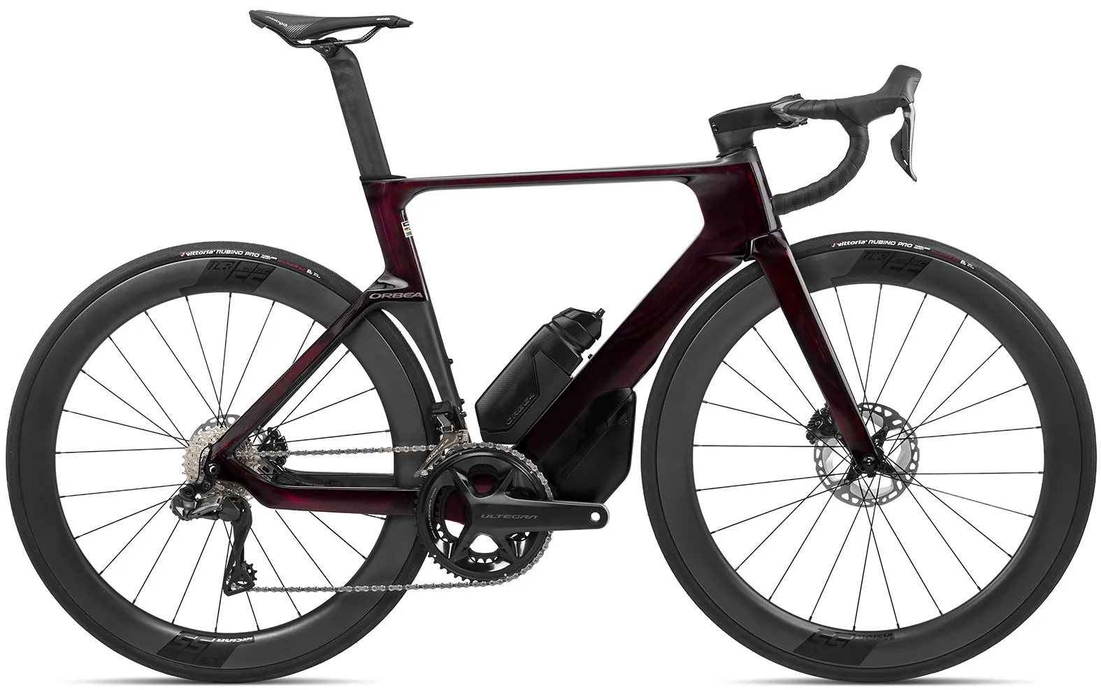 Orbea Orca Aero M31eLTD PWR 2023 racefiets Carbon rood 51cm