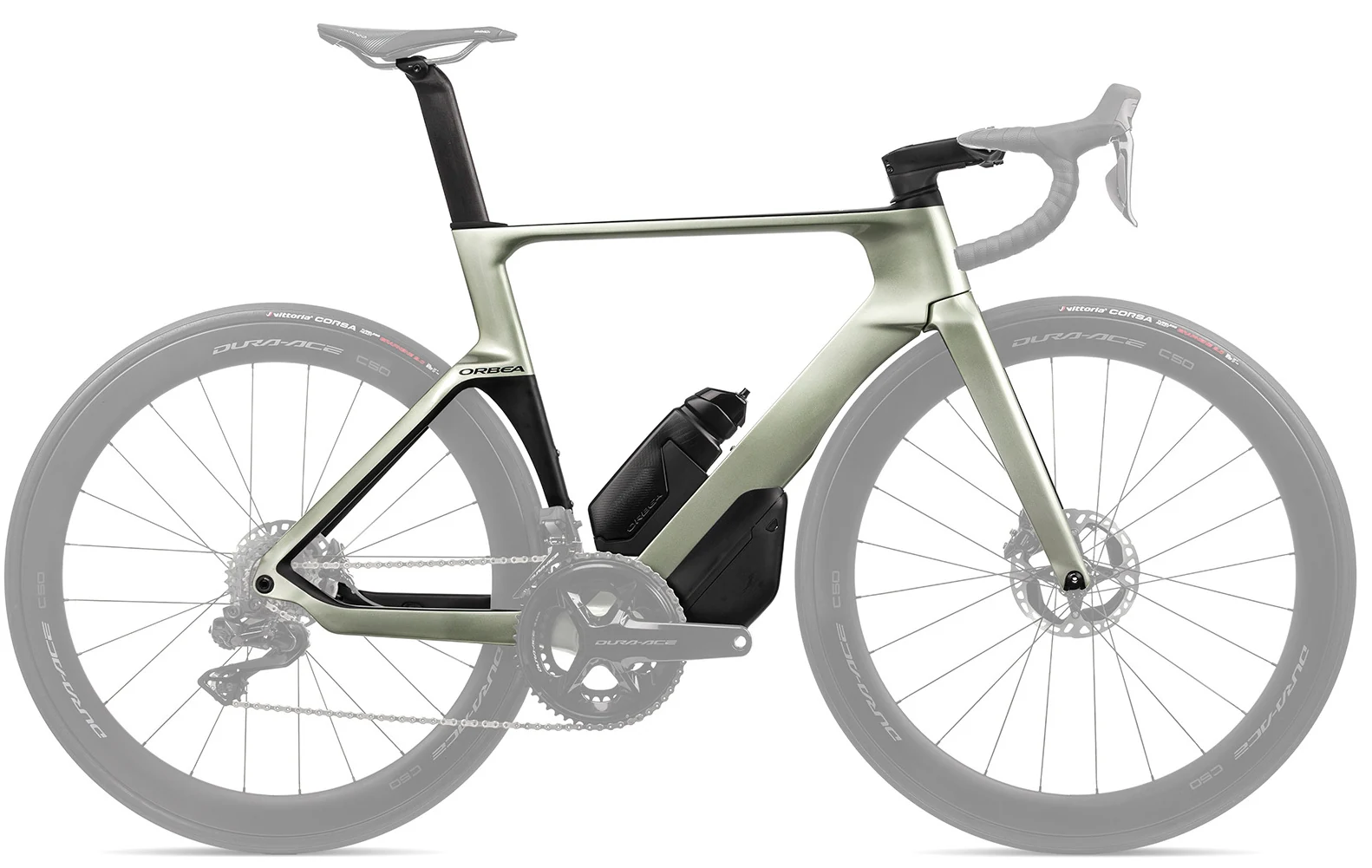 Orbea Orca Aero OMX 2023 Carbon frame groen 47cm