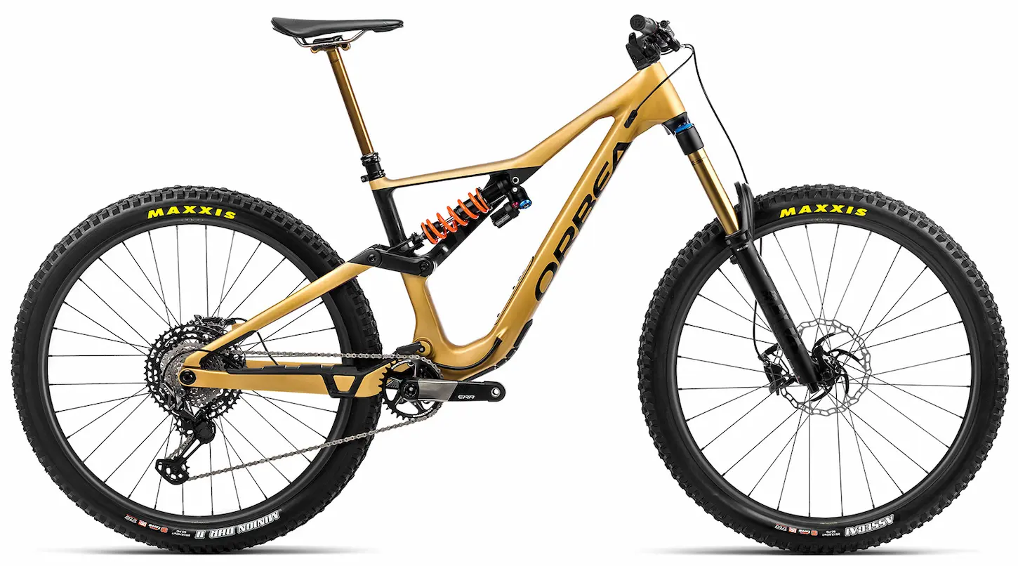 Orbea Rallon M-LTD 2023 Mountainbike Fully Carbon goud L