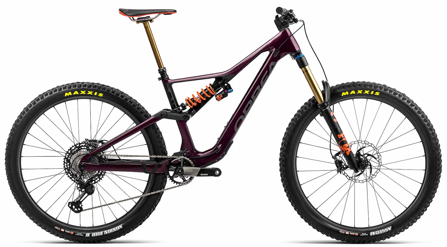 Orbea Rallon M-LTD 2023 Mountainbike Fully Carbon paars M