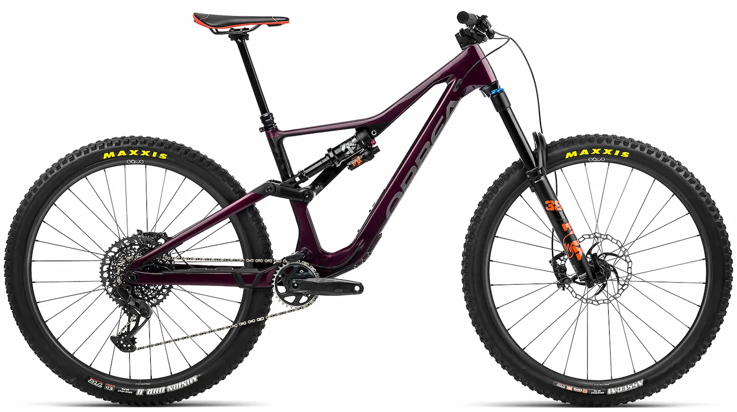 Orbea Rallon M10 2023 Mountainbike Fully Carbon paars XL
