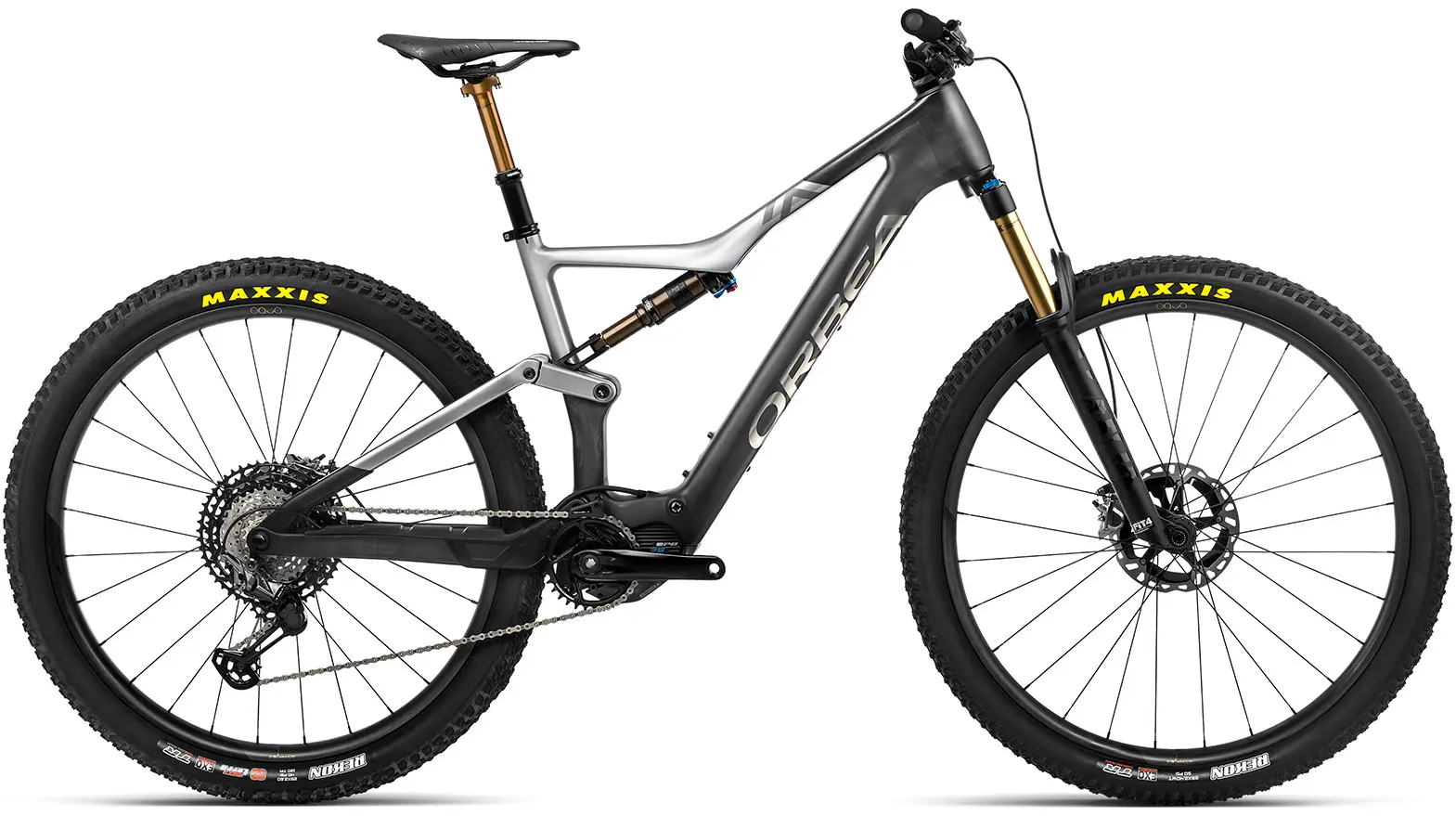 Orbea Rise M-Ltd 2023 Elektrische Mountainbike Full Suspension 29"Zwart M