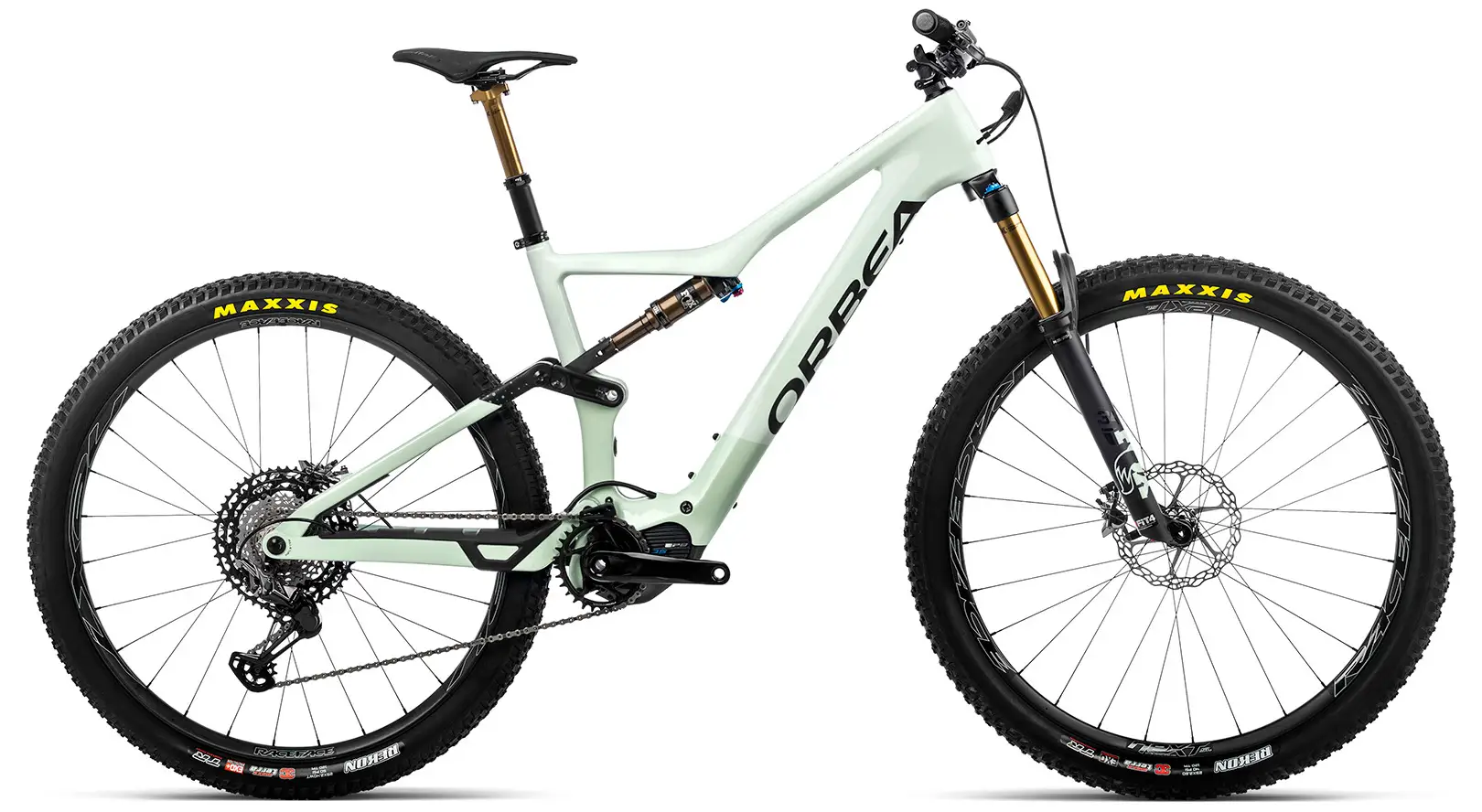 Orbea Rise M ltd Elektrische Mountainbike Full Suspension 29 inch wit XL