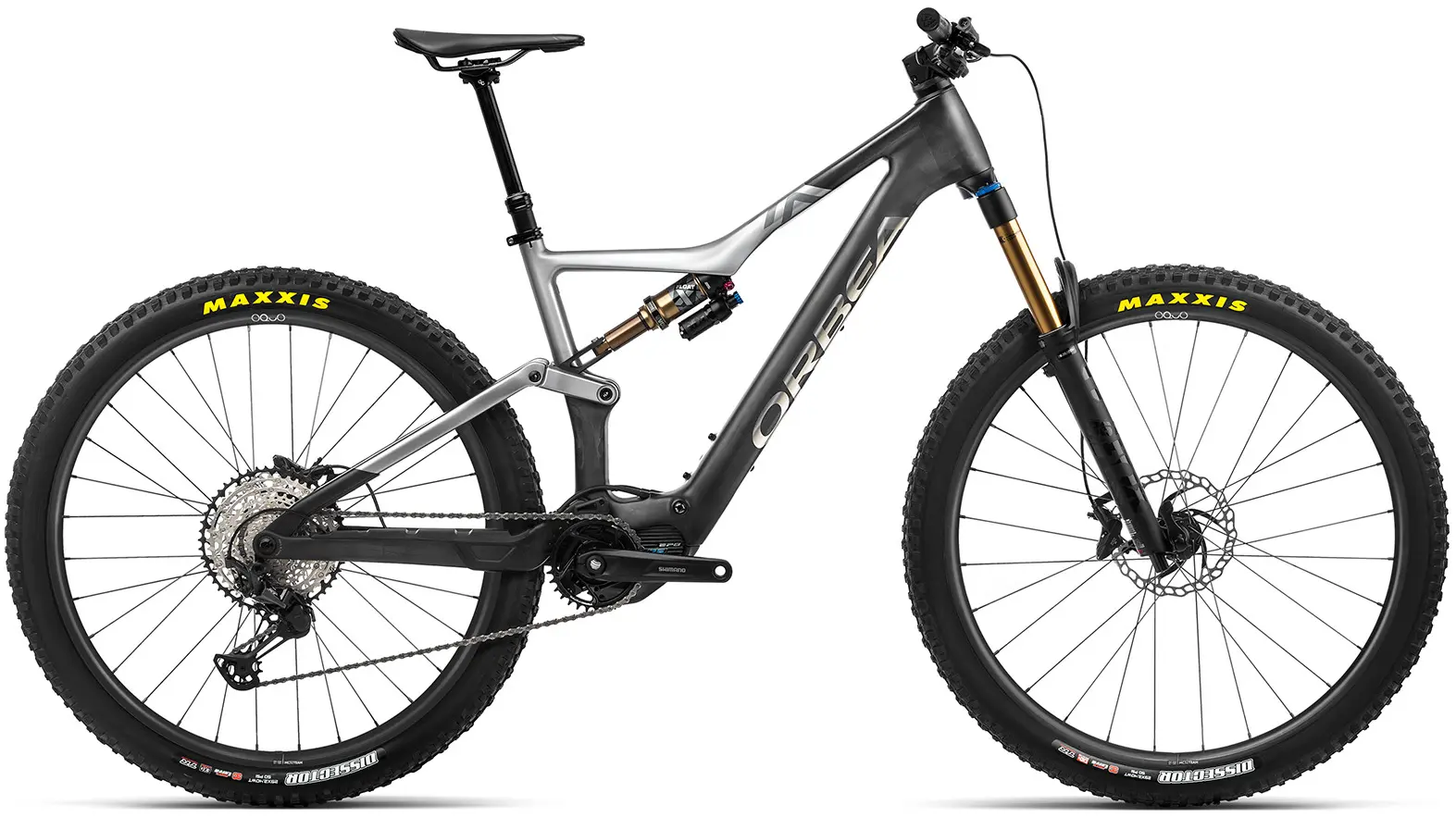 Orbea Rise M10 2023 Elektrische Mountainbike Full Suspension 29"Zwart S