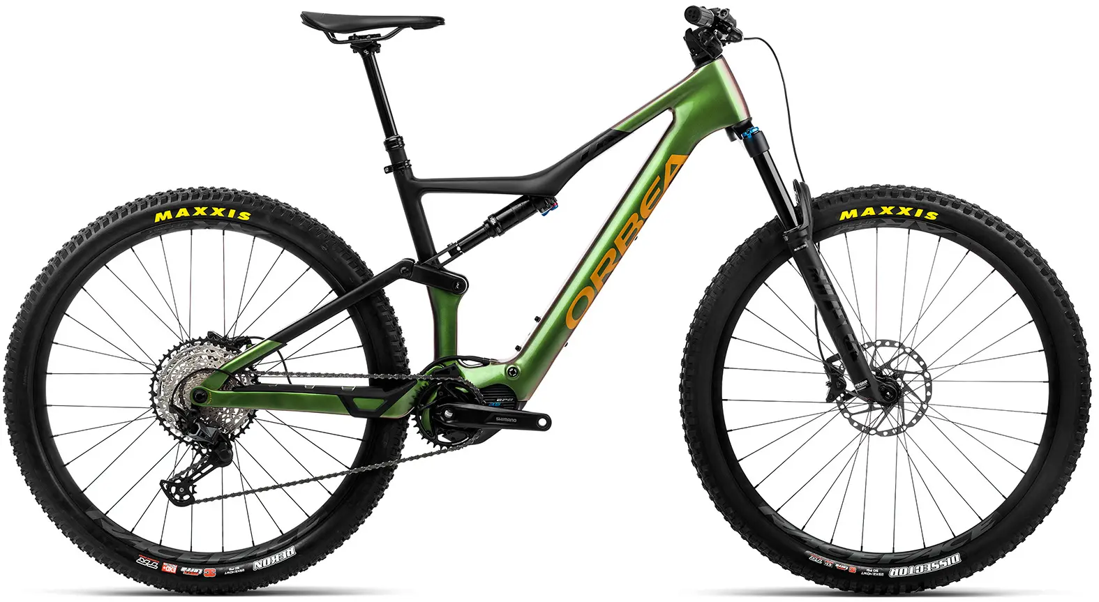 Orbea Rise M20 2023 Elektrische Mountainbike Full Suspension 29"Groen XL