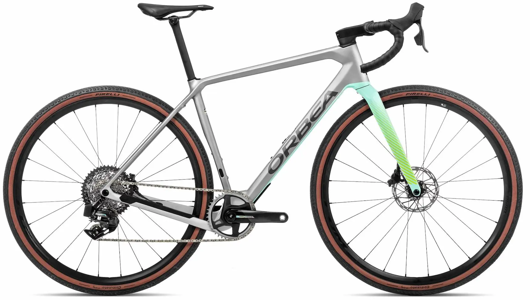 Orbea Terra M21e TEAM 1X 2023 Gravel Bike Carbon Grijs XL 53