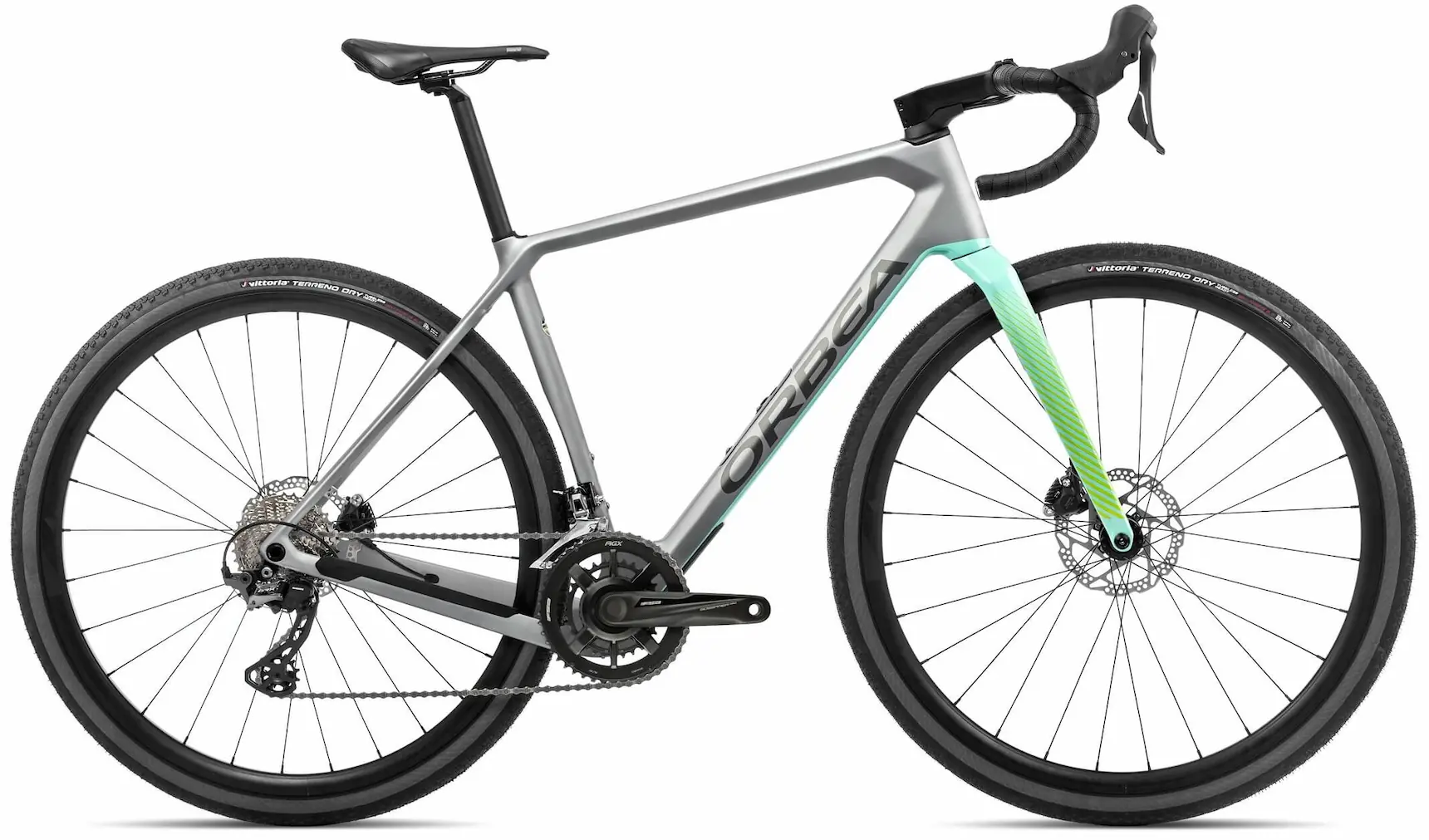Orbea Terra M30TEAM 2023 Gravel Bike Carbon Grijs L 50