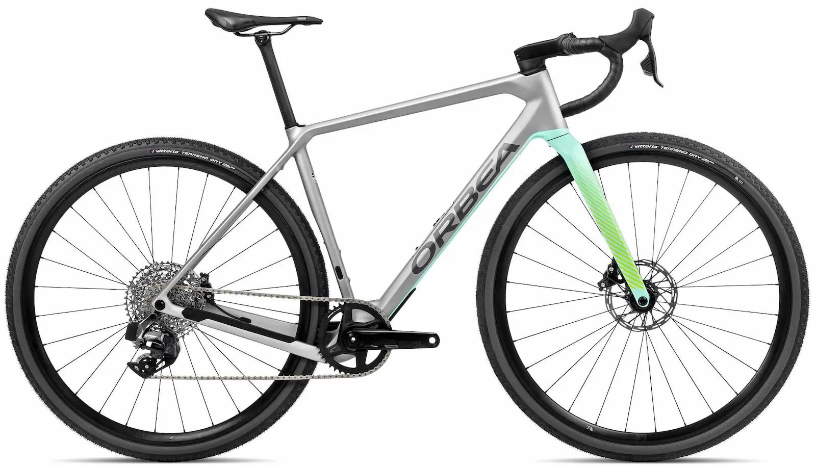 Orbea Terra M31eTEAM 1X 2023 Gravel Bike Carbon Grijs M 47