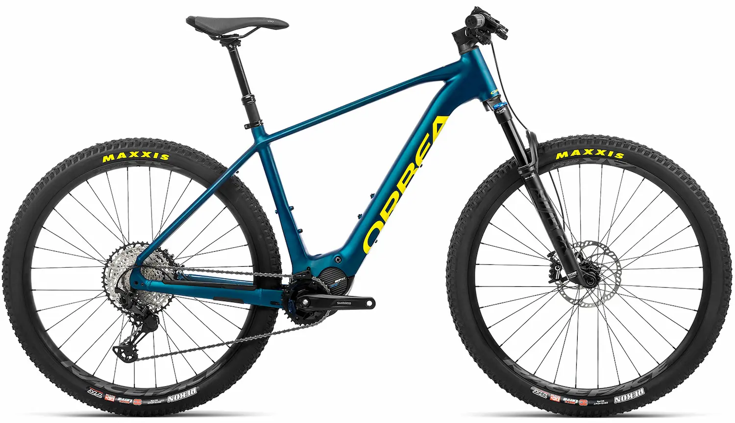 Orbea Urrun 10 2023 Elektrische Mountainbike middenmotor 540Wh blauw XL 53cm