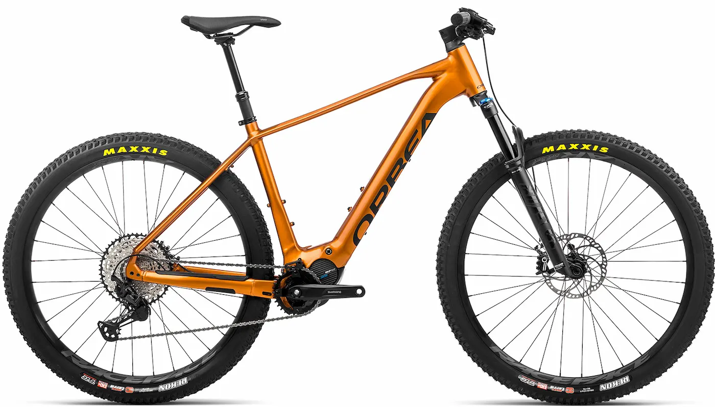 Orbea Urrun 10 2023 Elektrische Mountainbike middenmotor 540Wh oranje XL 53cm