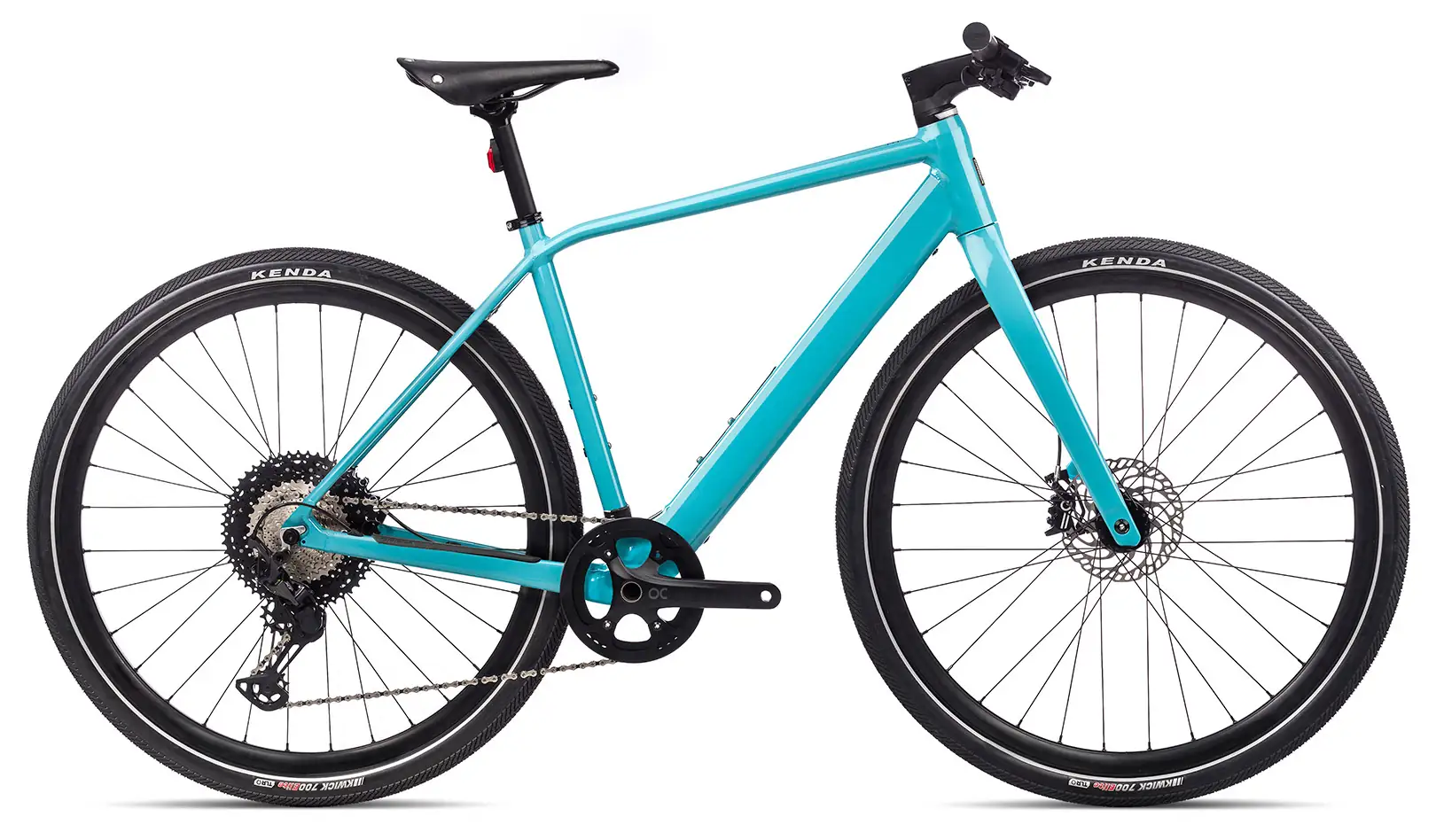 Orbea VIBE H10 2023 Urban Elektrische herenfiets Alu 28 inch blauw L