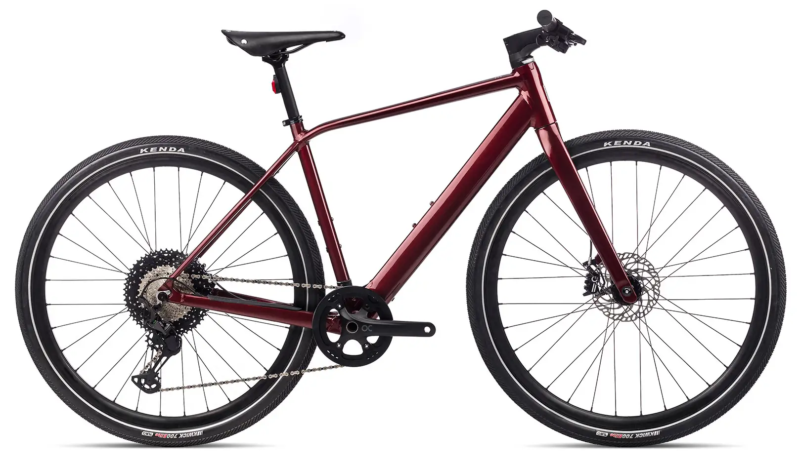 Orbea VIBE H10 2023 Urban Elektrische herenfiets Alu 28 inch rood M