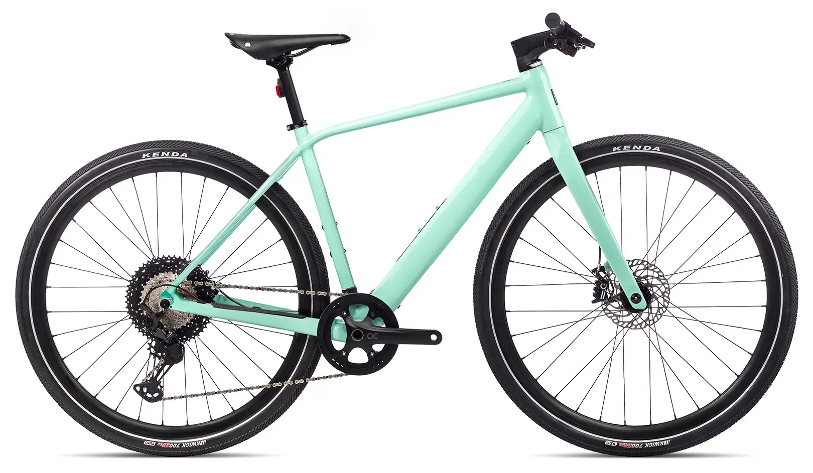 Orbea VIBE H10 2023 Urban Elektrische herenfiets Alu 28 inch turquoise M