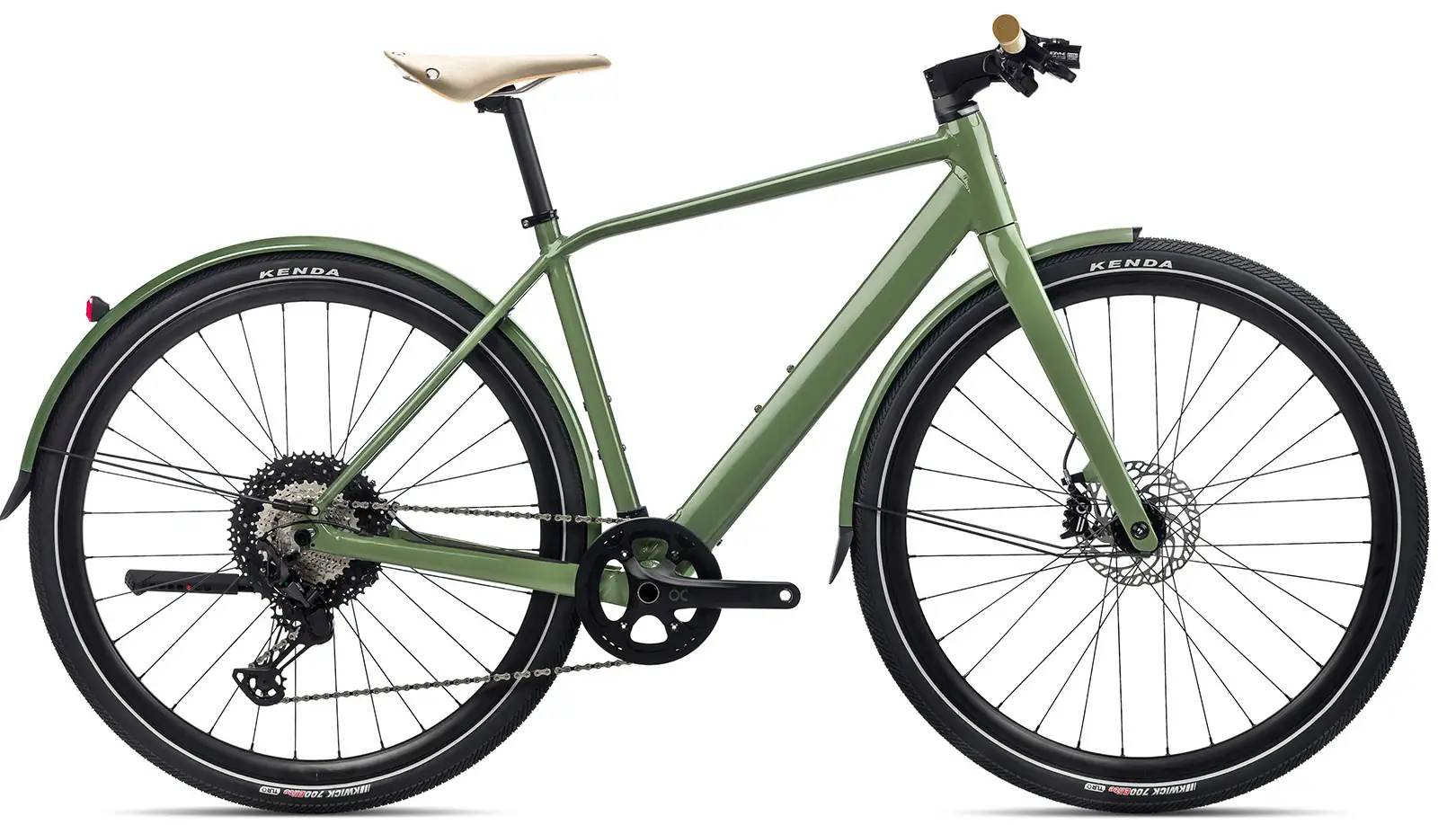 Orbea VIBE H10 MUD Elektrische Fiets Heren Aluminium Frame Groen S