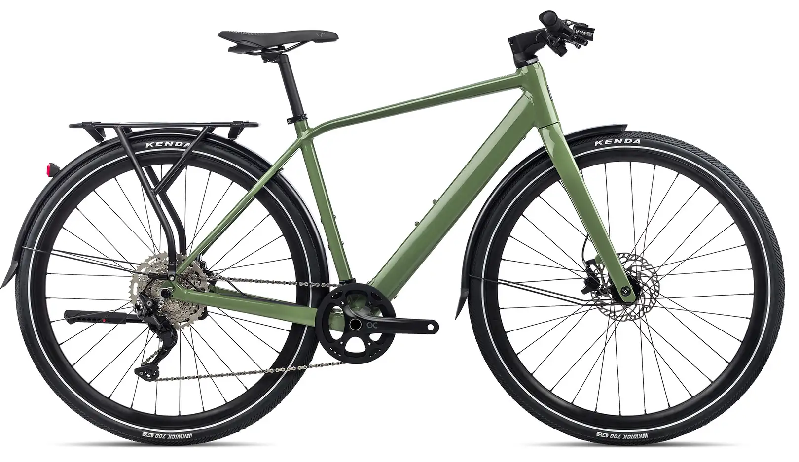 Orbea VIBE H30 EQ 2023 Urban Elektrische herenfiets Alu 28 inch groen M
