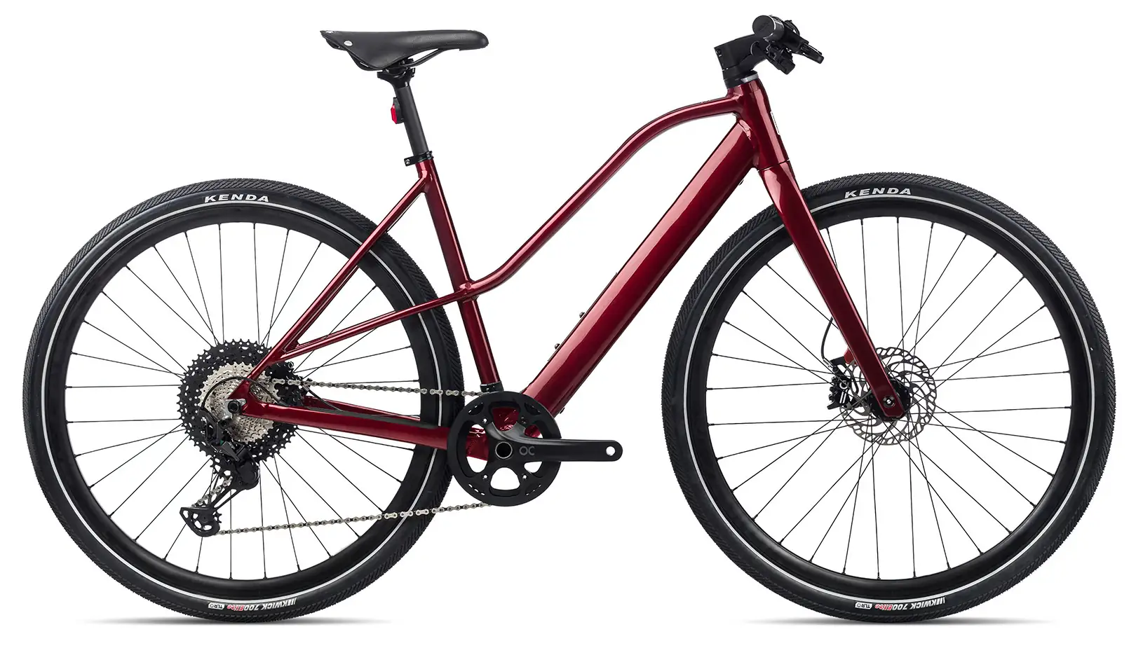 Orbea VIBE MID H10 2023 Urban E Bike Unisex Alu 28 inch rood L