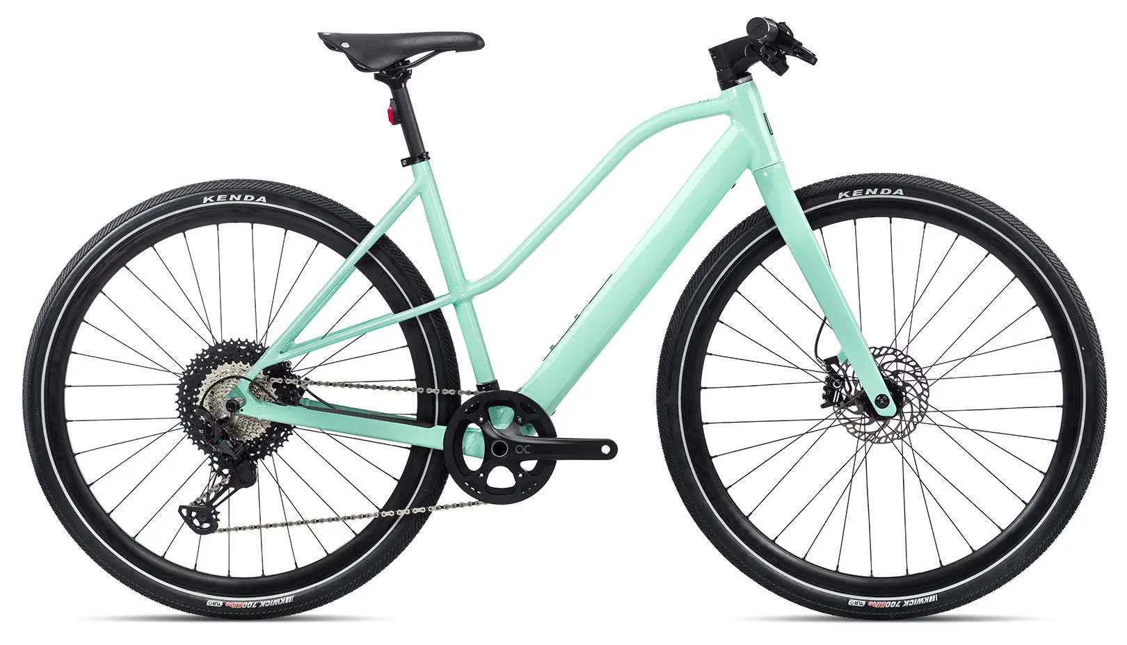 Orbea VIBE MID H10 2023 Urban E Bike Unisex Alu 28 inch turquoise L