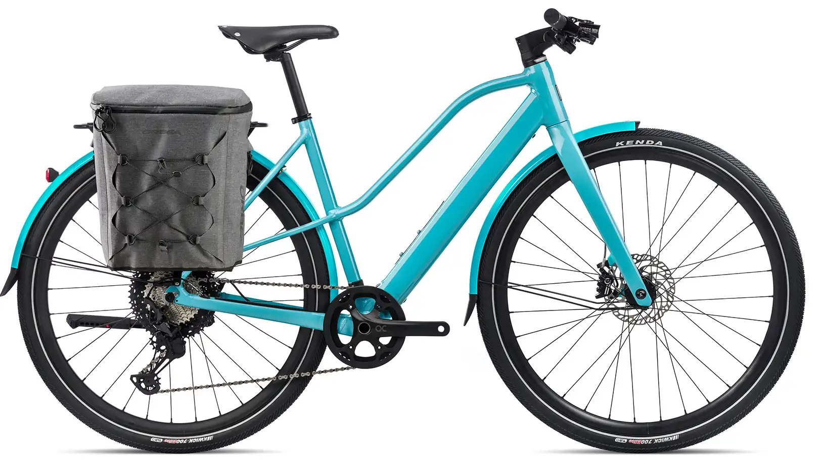 Orbea VIBE MID H10 EQ 2023 Urban E Bike Unisex Alu 28 inch blauw M