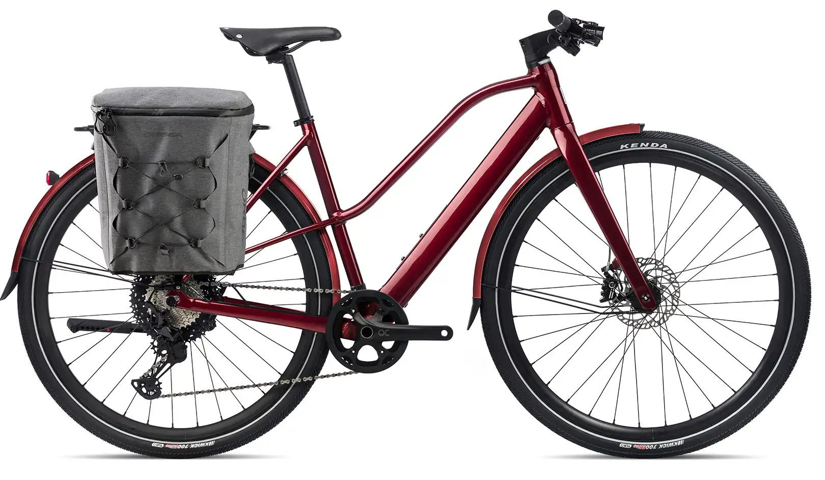 Orbea VIBE MID H10 EQ 2023 Urban E Bike Unisex Alu 28 inch rood M