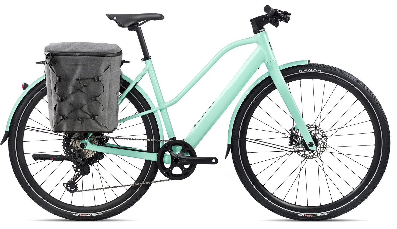 Orbea VIBE MID H10 EQ 2023 Urban E Bike Unisex Alu 28 inch turquoise M