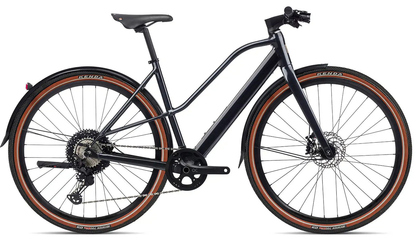Orbea VIBE MID H10 MUD 2023 Urban E Bike Unisex Alu 28 inch zwart S