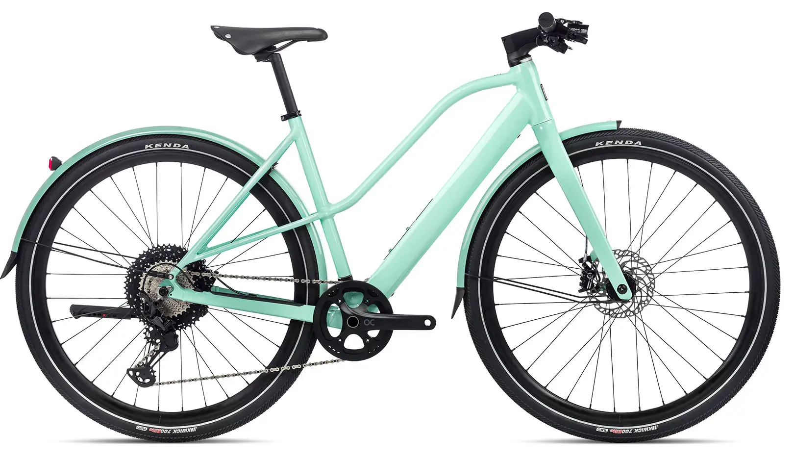 Orbea VIBE MID H10 MUD 2023 Urban E Bike Unisex Alu 28 inch turquoise S