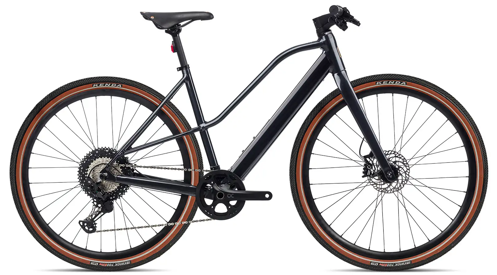 Orbea VIBE MID H10 Elektrische Stadsfiets Aluminium Frame Zwart L