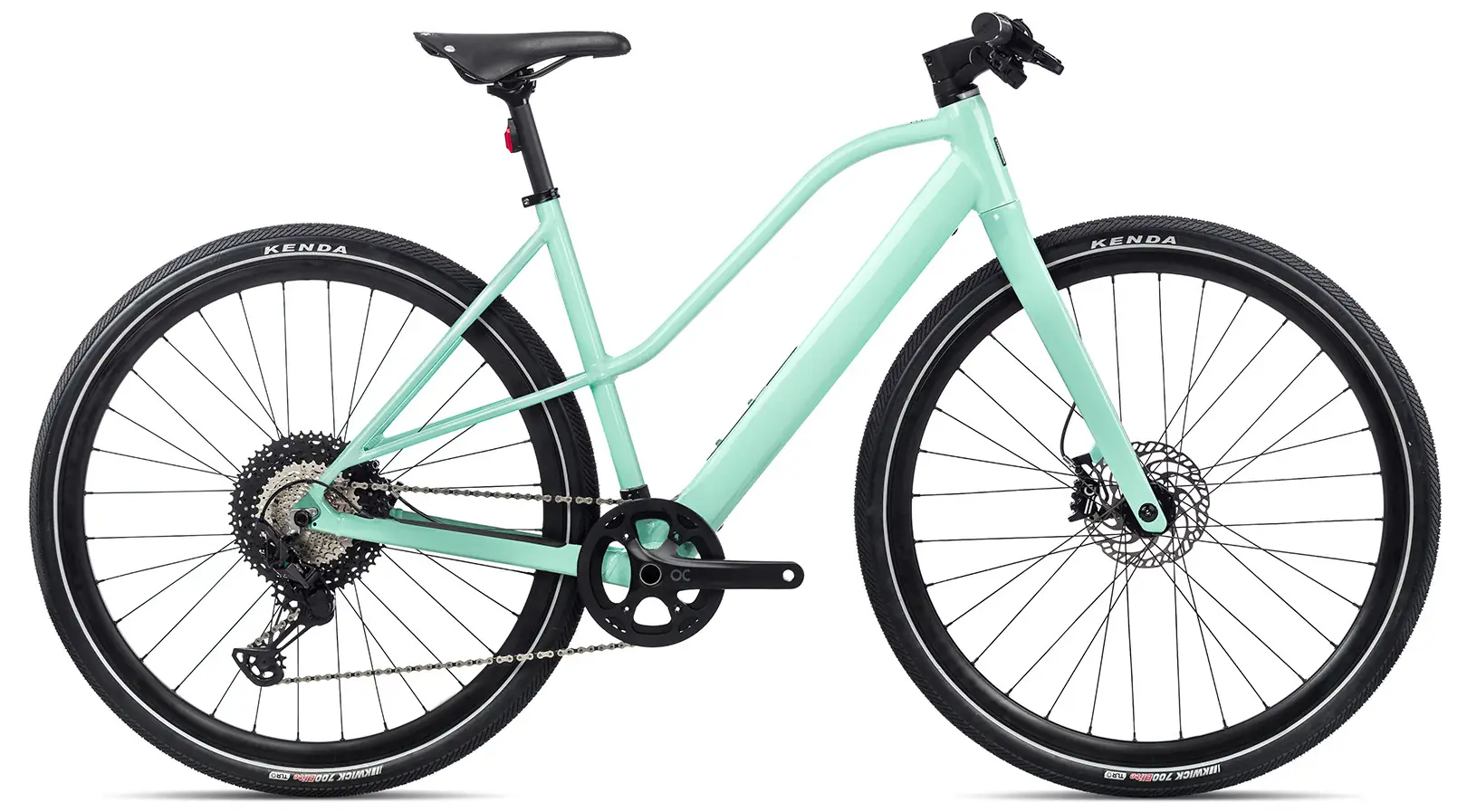 Orbea VIBE MID H10 Elektrische Stadsfiets Aluminium Frame Turquoise M