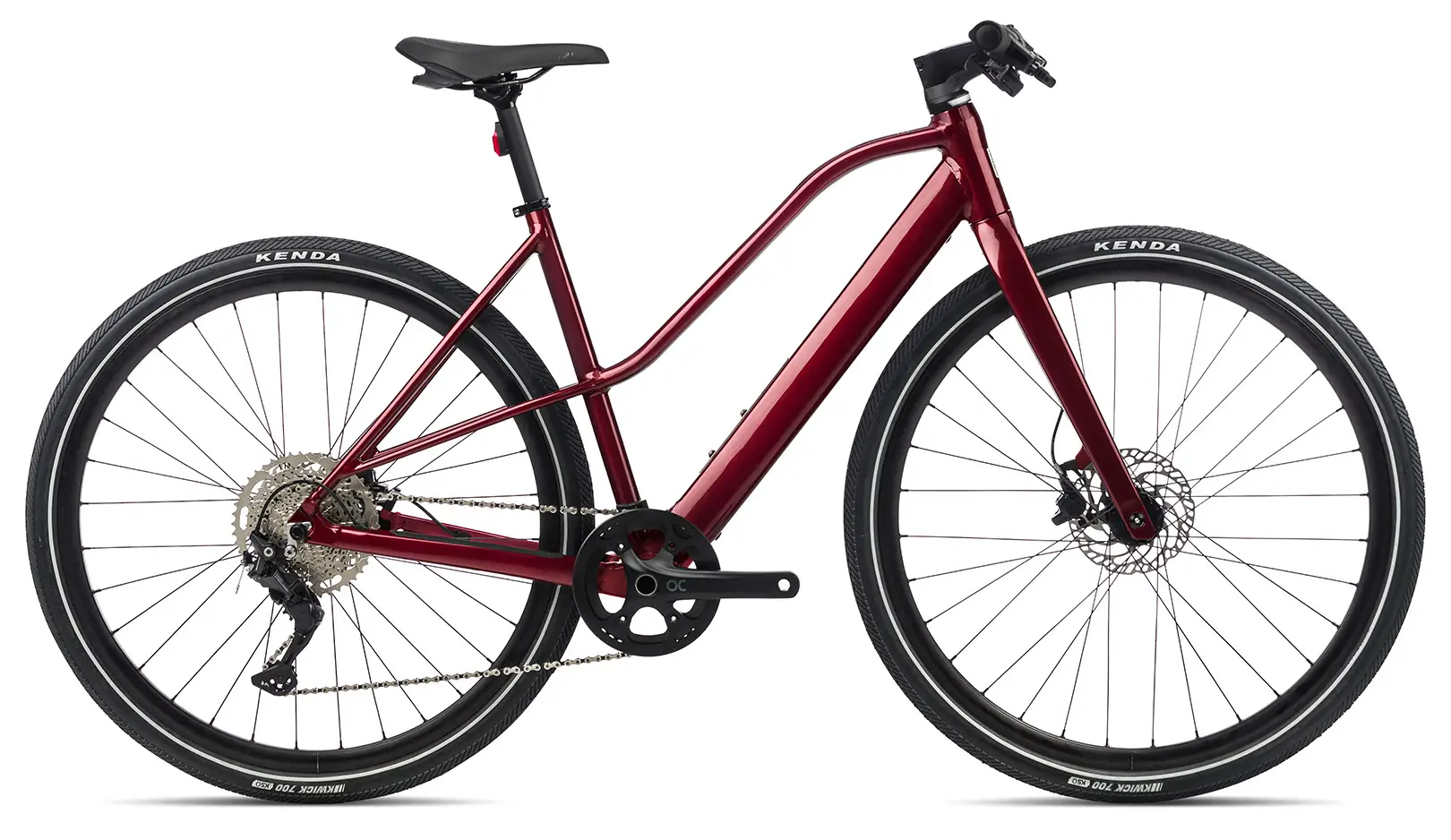 Orbea VIBE MID H30 2023 Urban E Bike Unisex Alu 28 inch rood M