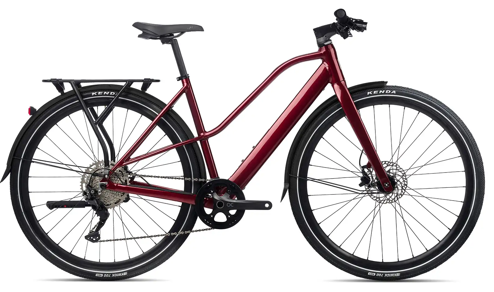 Orbea VIBE MID H30 EQ 2023 Urban E Bike Unisex Alu 28 inch rood L