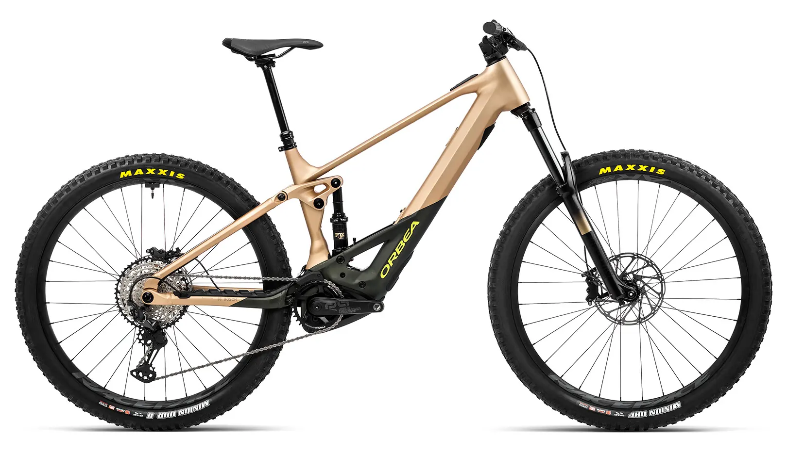 Orbea Wild H20 2023 Elektrische Mountainbike Full Suspension 29"Goud L