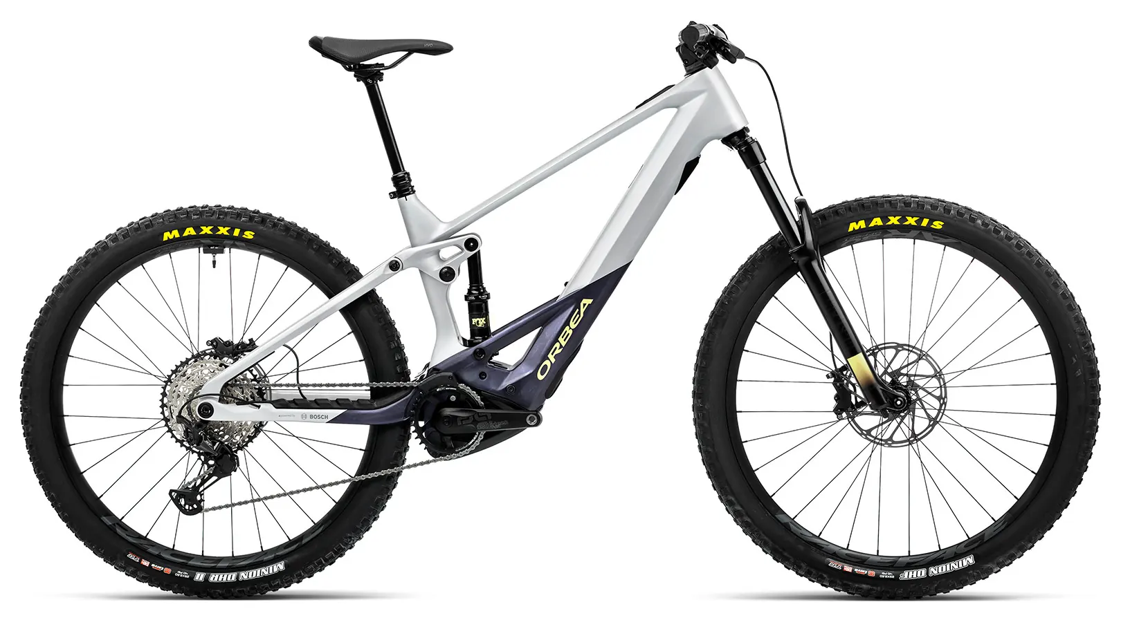 Orbea Wild M20 2023 Elektrische Mountainbike Full Suspension Wit S