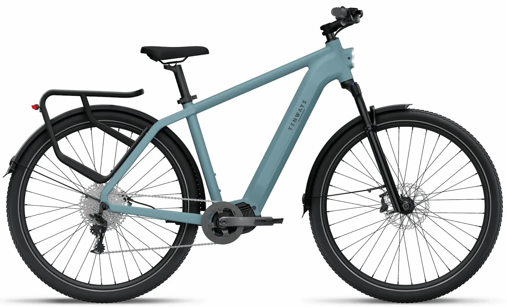 Tenways AGO-X Sportieve Elektrische Herenfiets Middenmotor L Blauw