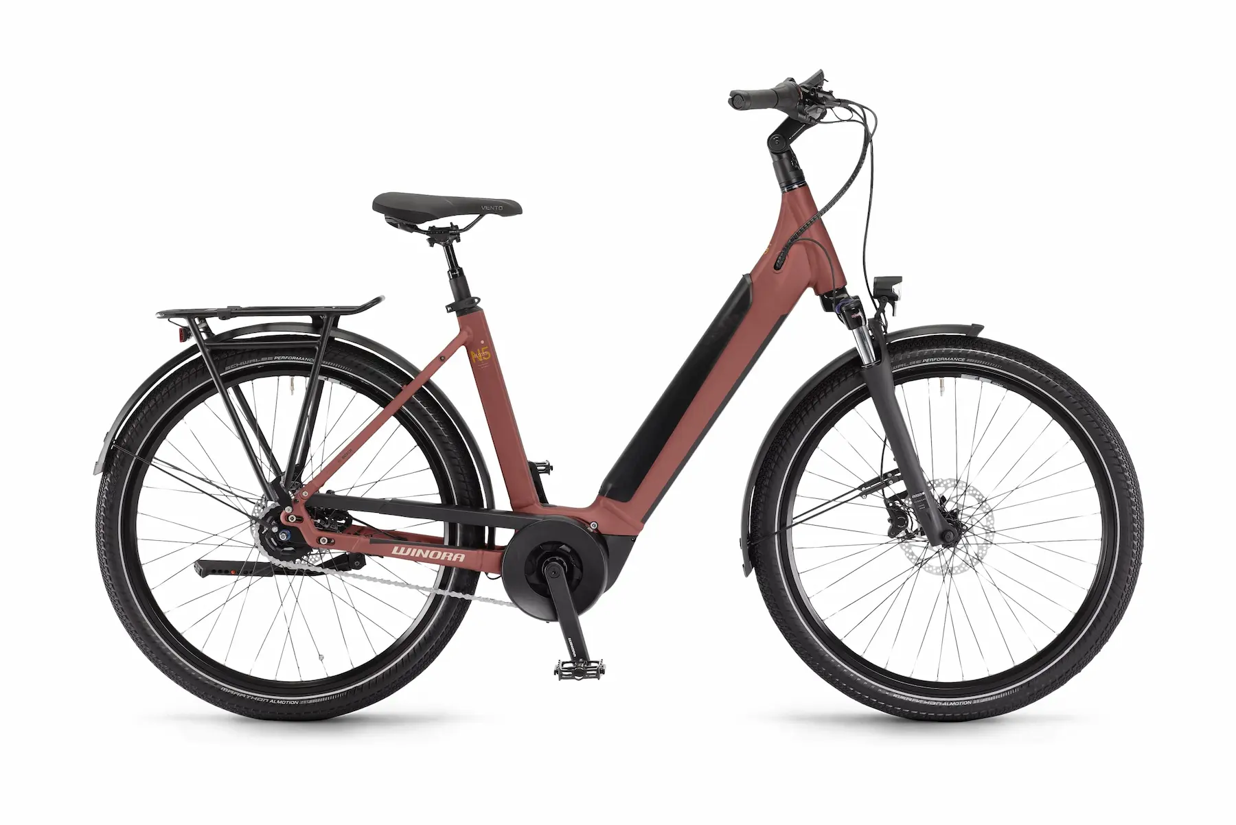 Winora Sinus N5f 2023 Elektrische damesfiets lage instap Bosch vrijloop 50cm