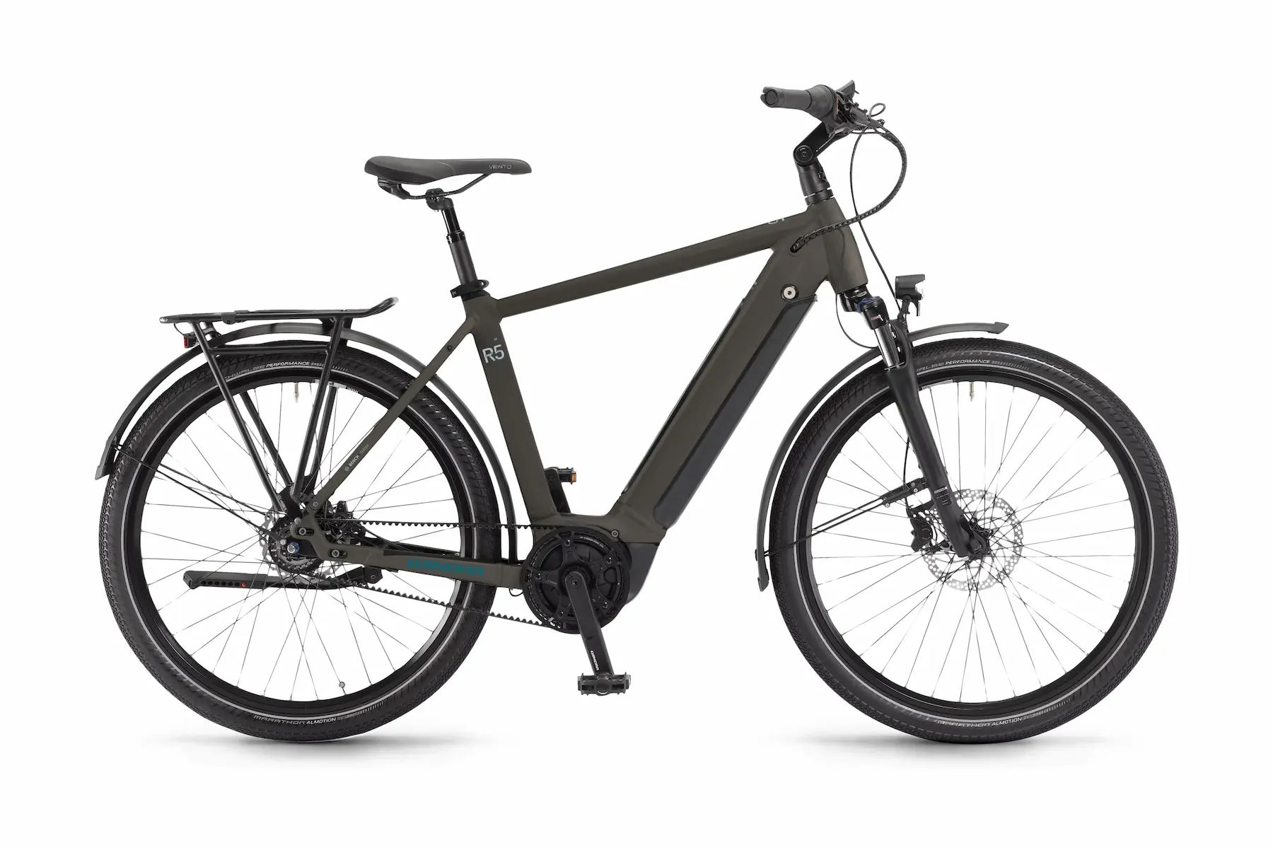 Winora Sinus R5 2023 Elektrische herenfiets Bosch terugtrap 52cm