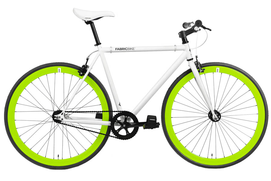 Fixie Fiets FabricBike White & Green