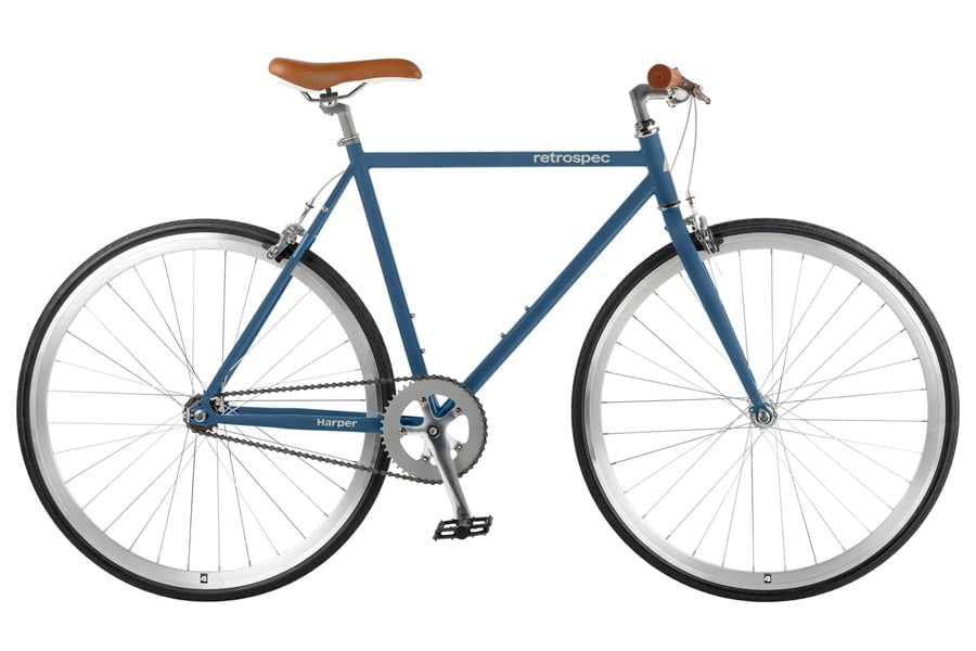 Retrospec Harper Fixie Fiets - Navy