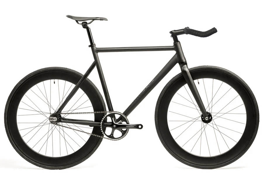 Santafixie Raval Terugtrapem Fiets - Matte Black 60mm