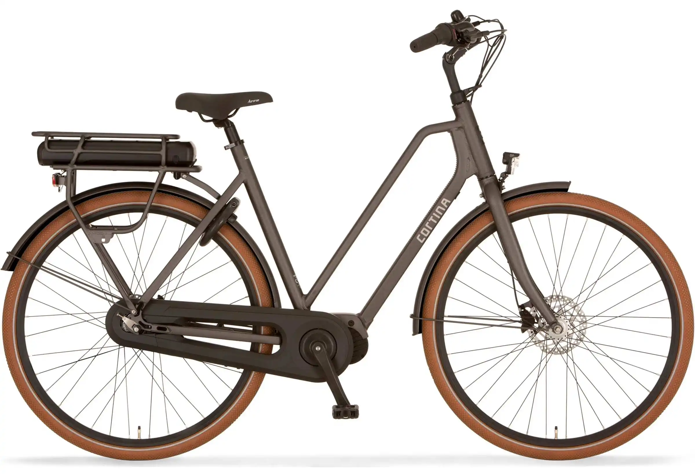 Cortina Elektrische Moederfiets Middenmotor E-Foss 750Wh Zwart 57cm