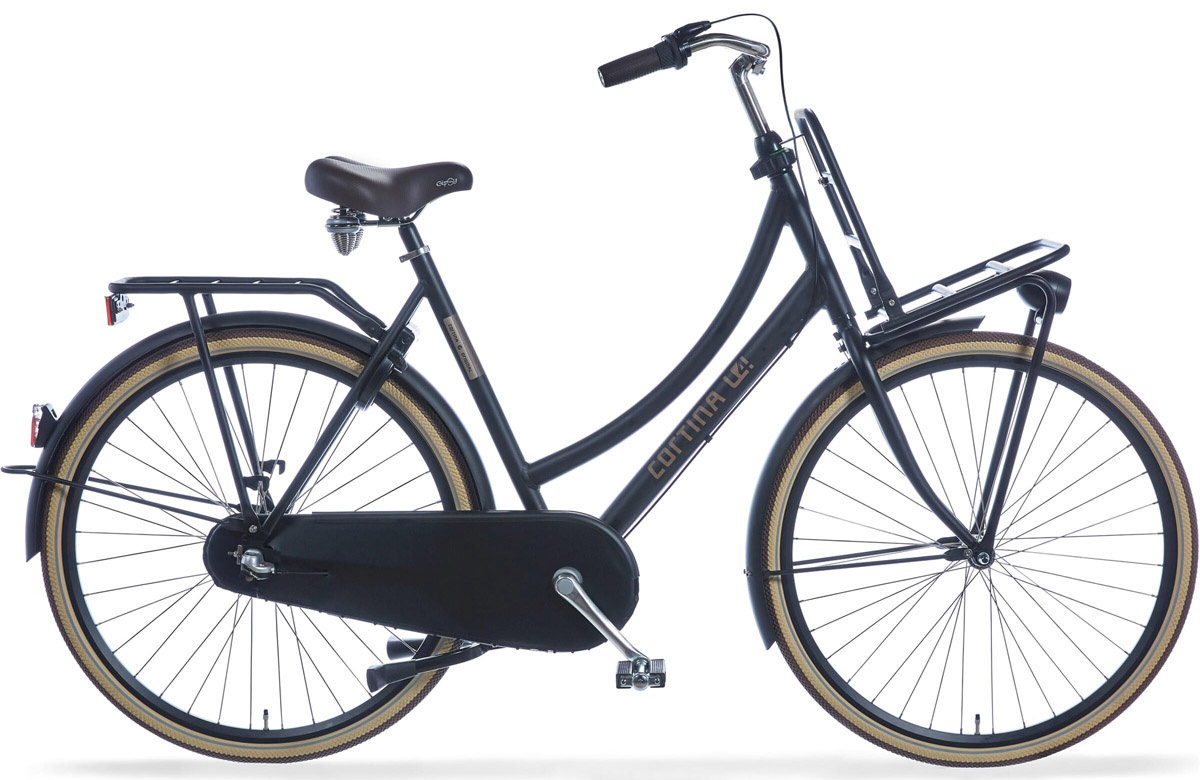 Cortina U4 Transportfiets 28 inch 50cm R3 Zwart