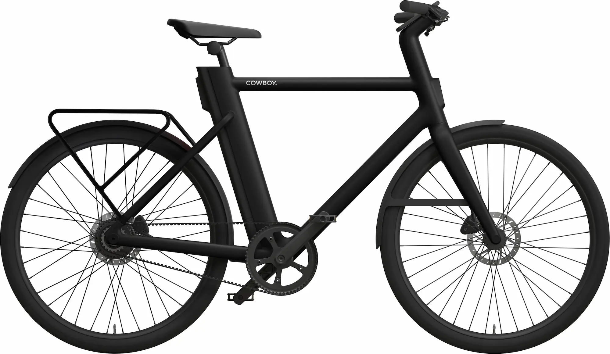 Cowboy Cruiser E Bike met Connect Zwart