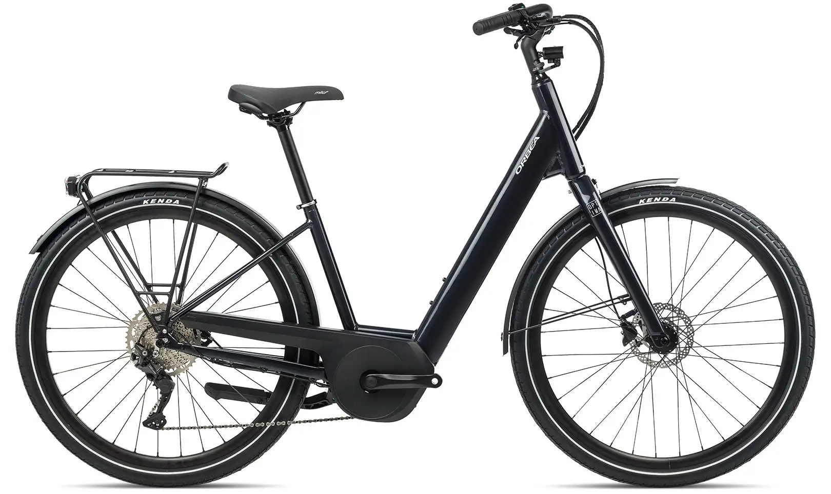 Elektrische Fiets Dames Lage Instap Orbea Optima E40 Zwart S