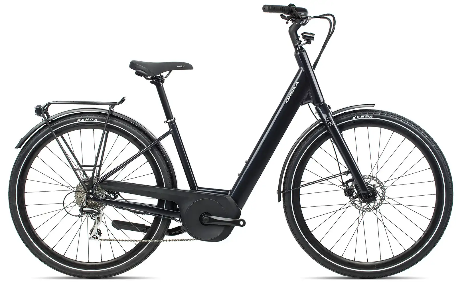Elektrische Fiets Dames Lage Instap Orbea Optima E50 Zwart S