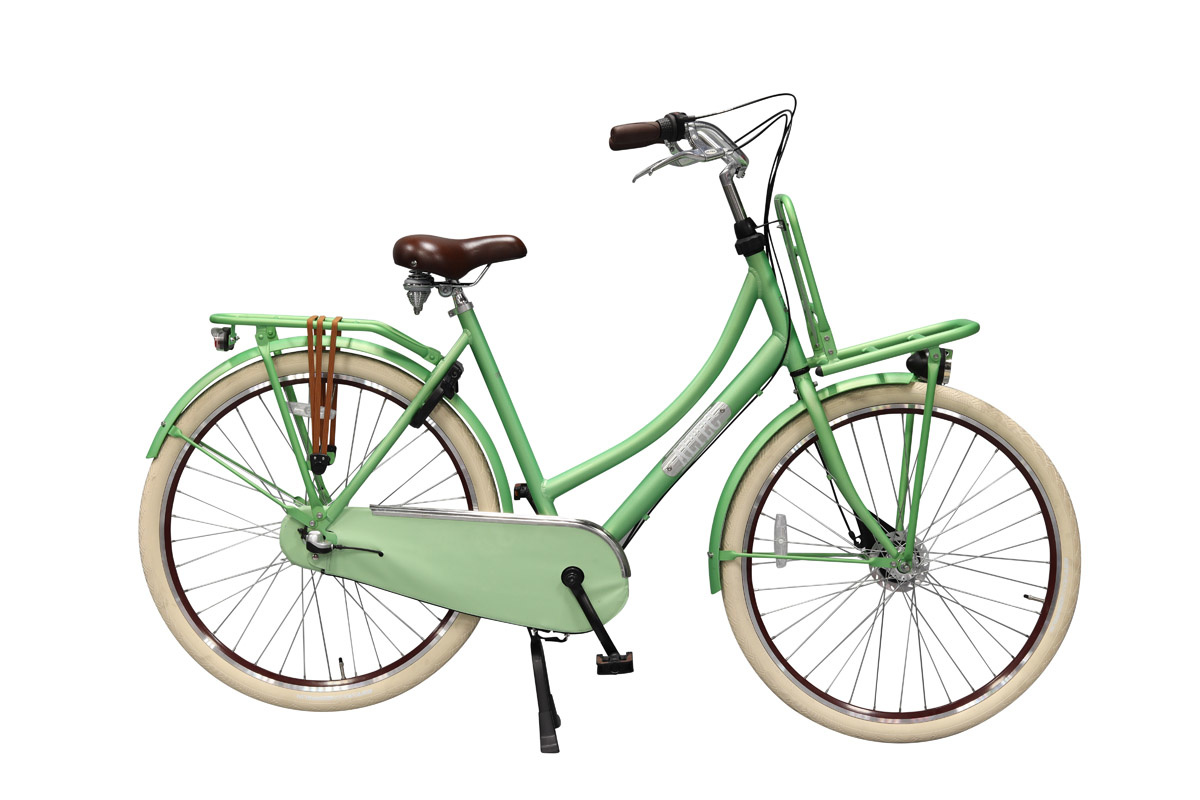 ACTIE Altec Retro Transportfiets Dames 28 inch 57cm Groen RB3