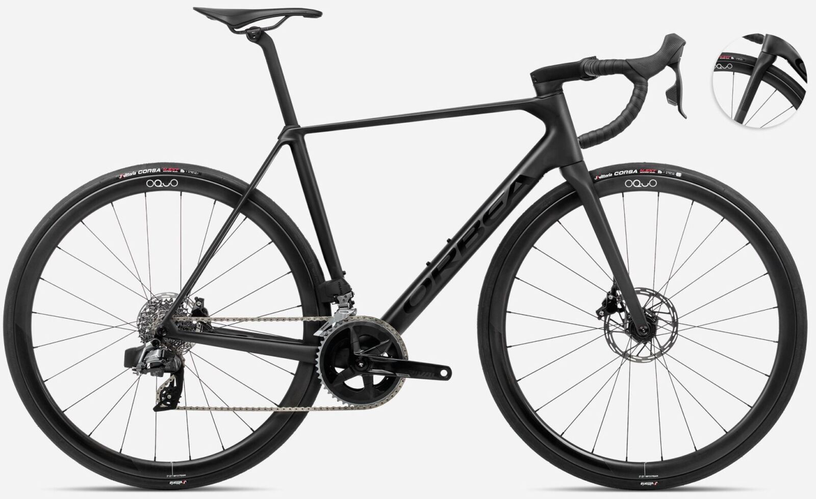 Orbea Orca M31ETEAM 2024 Racefiets Carbon Zwart 47cm