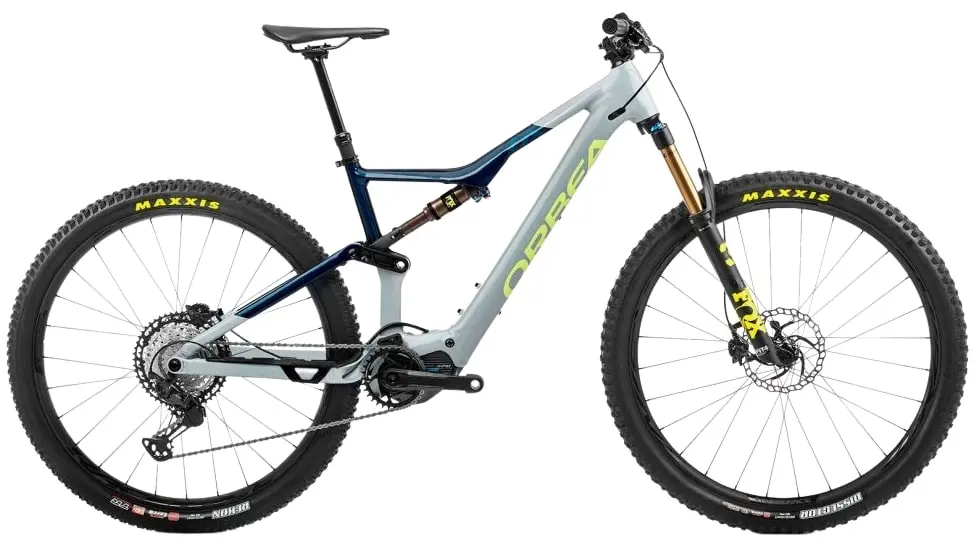 Orbea Rise H10 Elektrische Mountainbike Full Suspension 29 inch Wit XL