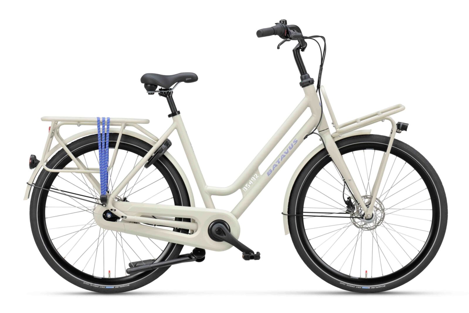 Batavus Quip Extra Cargo Damesfiets Sandybeach Mat 55 cm
