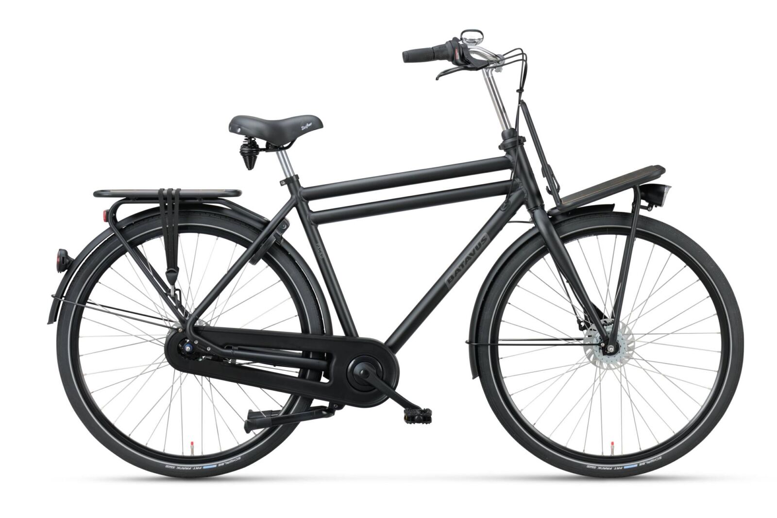 Batavus Packd 7 Herenfiets Zwart Mat 55 cm