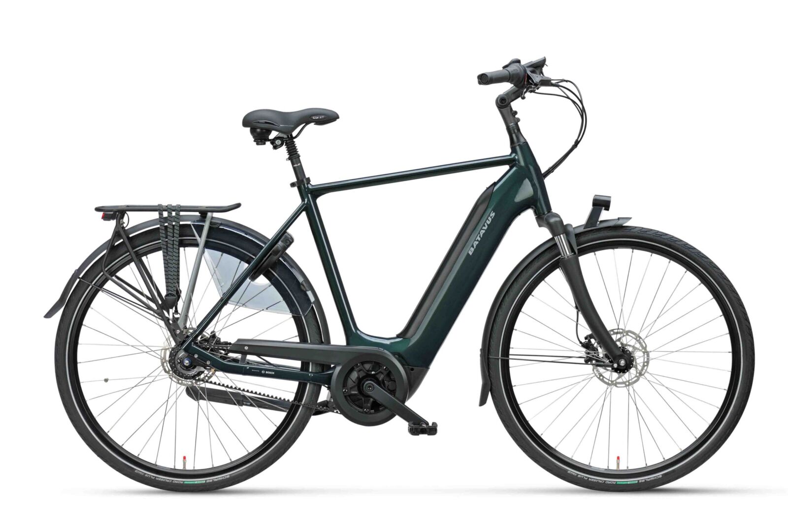 Batavus Finez E-go Power Exclusive Herenfiets Jagergroen 53 cm